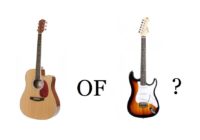 gitaar leren spelen elektrisch of akoestisch